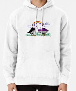 Demisexual Pride Geese Pullover Hoodie RB0403 product Offical demisexual flag Merch
