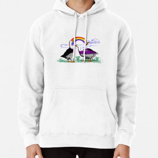 Demisexual Pride Geese Pullover Hoodie RB0403 product Offical demisexual flag Merch