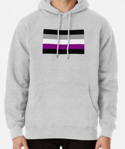 Demisexual Pride Stripes Pullover Hoodie RB0403 product Offical demisexual flag Merch