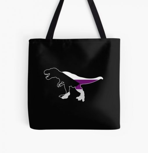 Demisexual Dinosaur Demisexuality Dino All Over Print Tote Bag RB0403 product Offical demisexual flag Merch