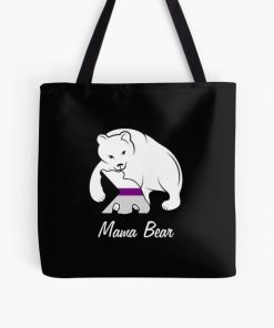 Demisexual Mama Bear Demisexuality Bear All Over Print Tote Bag RB0403 product Offical demisexual flag Merch