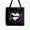 Demisexual Heart For Demisexual Pride Day All Over Print Tote Bag RB0403 product Offical demisexual flag Merch