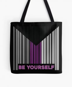 Be Yourself Demisexual Pride All Over Print Tote Bag RB0403 product Offical demisexual flag Merch