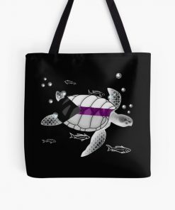Demisexual Turtle All Over Print Tote Bag RB0403 product Offical demisexual flag Merch