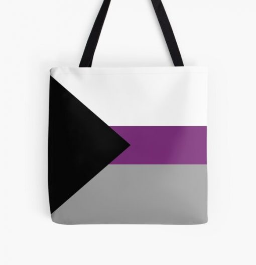 Solid Demisexual Pride Flag All Over Print Tote Bag RB0403 product Offical demisexual flag Merch