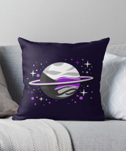 Demisexual Outer Space Planet Demisexual Pride Throw Pillow RB0403 product Offical demisexual flag Merch