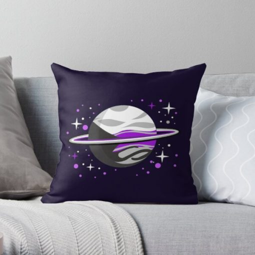Demisexual Outer Space Planet Demisexual Pride Throw Pillow RB0403 product Offical demisexual flag Merch