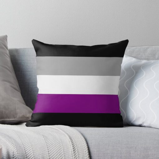 Demisexual Pride Stripes Throw Pillow RB0403 product Offical demisexual flag Merch