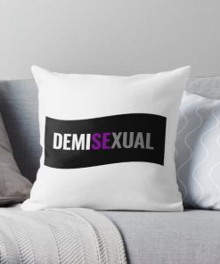 demisexual pride flag Throw Pillow RB0403 product Offical demisexual flag Merch