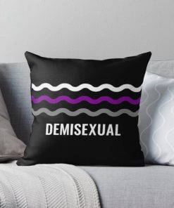 demisexual pride flag Throw Pillow RB0403 product Offical demisexual flag Merch