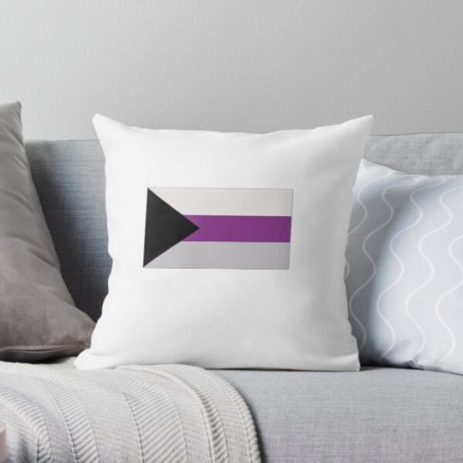 Demisexual Flag Demisexual Activism Demisexual Flag Demisexual Colors Demisexual Supporter Funny Demisexual Meme Gift Demisexuality Gift LGBT LGBTQ Gay Throw Pillow RB0403 product Offical demisexual flag Merch