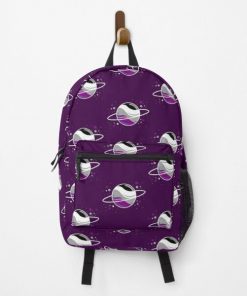 Demisexual Outer Space Planet Demisexual Pride Backpack RB0403 product Offical demisexual flag Merch