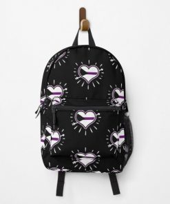 Demisexual Heart For Demisexual Pride Day Backpack RB0403 product Offical demisexual flag Merch