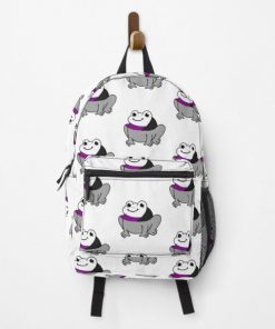 Demisexual Frog Demisexual Pride Backpack RB0403 product Offical demisexual flag Merch