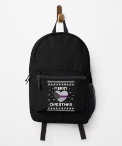 Demisexual Christmas Demisexuality Ugly Sweater Backpack RB0403 product Offical demisexual flag Merch