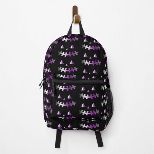 demisexual halloween face Backpack RB0403 product Offical demisexual flag Merch