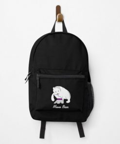 Demisexual Mama Bear Demisexuality Bear Backpack RB0403 product Offical demisexual flag Merch