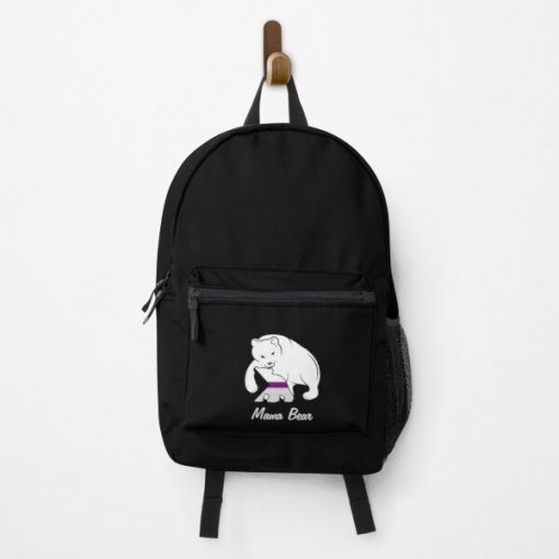 Demisexual Mama Bear Demisexuality Bear Backpack RB0403 product Offical demisexual flag Merch