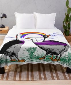 Demisexual Pride Geese Throw Blanket RB0403 product Offical demisexual flag Merch