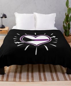 Demisexual Heart For Demisexual Pride Day Throw Blanket RB0403 product Offical demisexual flag Merch
