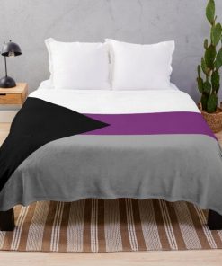 Solid Demisexual Pride Flag Throw Blanket RB0403 product Offical demisexual flag Merch