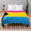 Demi Pan Flag Pride - Pansexual Demiromantic Panromantic Demisexual Throw Blanket RB0403 product Offical demisexual flag Merch