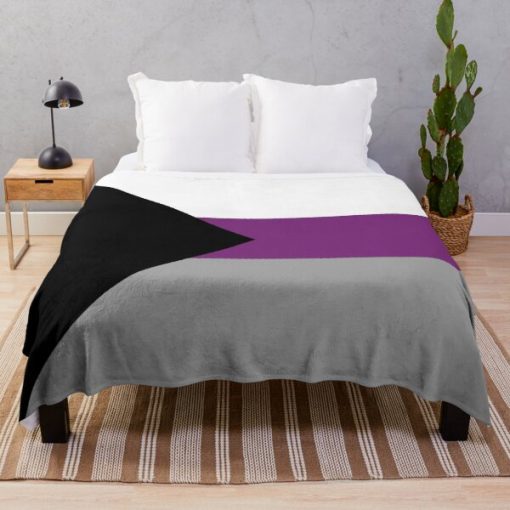 Solid Demisexual Pride Flag Throw Blanket RB0403 product Offical demisexual flag Merch