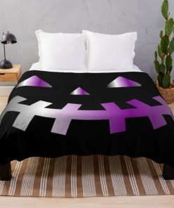 demisexual halloween face Throw Blanket RB0403 product Offical demisexual flag Merch