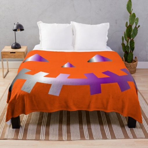 pumpkin demisexual Throw Blanket RB0403 product Offical demisexual flag Merch