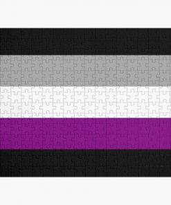 Demisexual Pride Stripes Jigsaw Puzzle RB0403 product Offical demisexual flag Merch