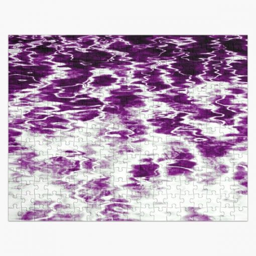 Demisexual Pride Jagged Reflect Light on Water Jigsaw Puzzle RB0403 product Offical demisexual flag Merch
