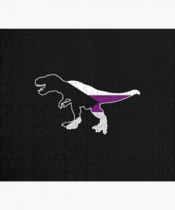 Demisexual Dinosaur Demisexuality Dino Jigsaw Puzzle RB0403 product Offical demisexual flag Merch