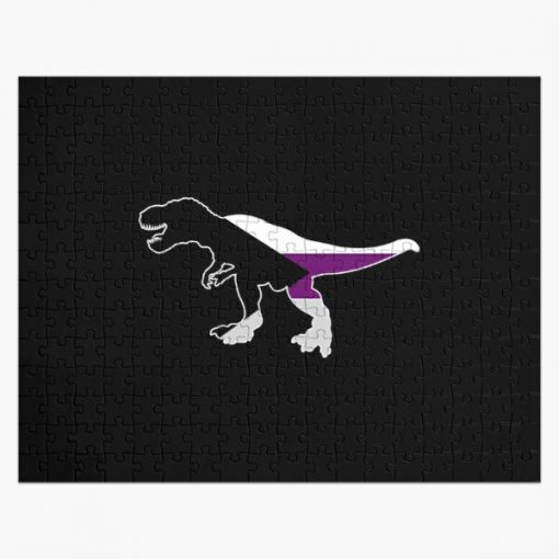 Demisexual Dinosaur Demisexuality Dino Jigsaw Puzzle RB0403 product Offical demisexual flag Merch