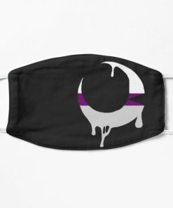 Cresent Moon Demisexual Pride Flat Mask RB0403 product Offical demisexual flag Merch
