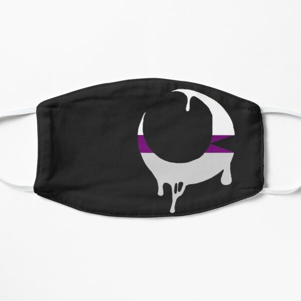 Demisexual Face Masks - Cresent Moon Demisexual Pride Flat Mask RB0403 ...