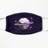 Demisexual Outer Space Planet Demisexual Pride Flat Mask RB0403 product Offical demisexual flag Merch