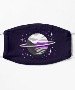 Demisexual Outer Space Planet Demisexual Pride Flat Mask RB0403 product Offical demisexual flag Merch
