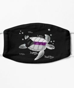 Demisexual Turtle Flat Mask RB0403 product Offical demisexual flag Merch