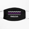 demisexual pride flag Flat Mask RB0403 product Offical demisexual flag Merch