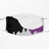 Mountain themed demisexual pride flag Flat Mask RB0403 product Offical demisexual flag Merch