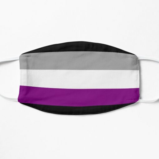 Demisexual Pride Stripes Flat Mask RB0403 product Offical demisexual flag Merch