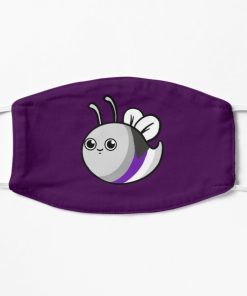 Demisexual Bee For Demisexual Pride Day Flat Mask RB0403 product Offical demisexual flag Merch