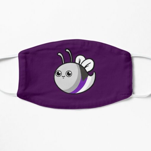 Demisexual Bee For Demisexual Pride Day Flat Mask RB0403 product Offical demisexual flag Merch